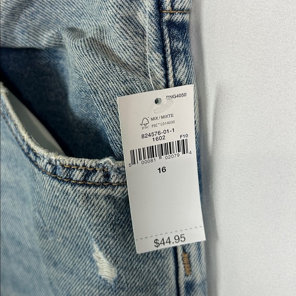 Gap Original Straight Jeans - Boy’s 16 - New - Picture 7 of 11